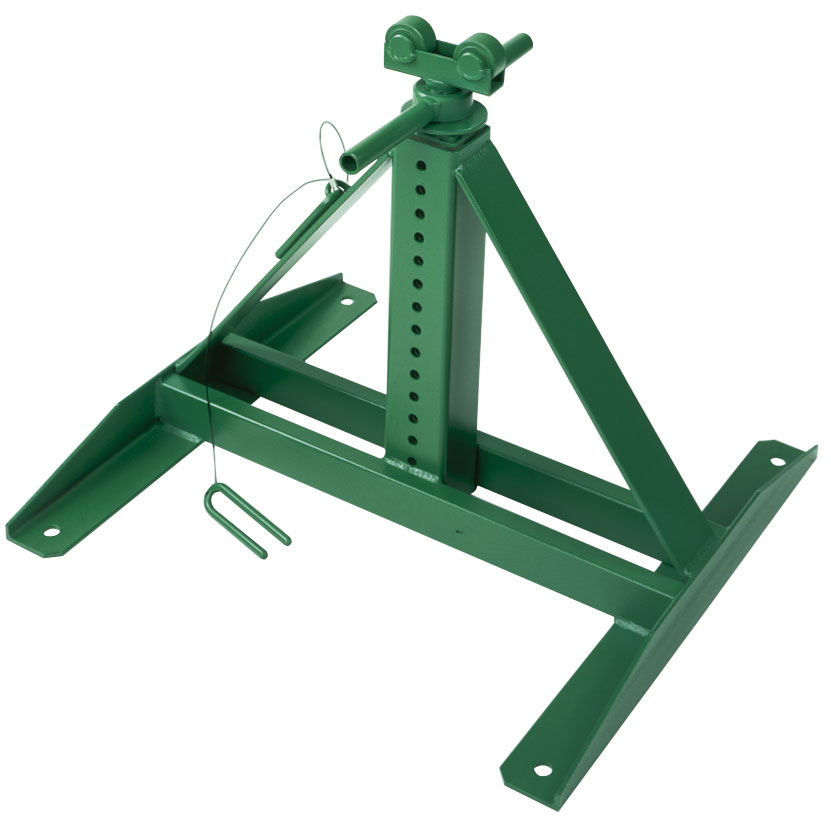 Green for sale online Greenlee 683 54" Adjustable Reel Stand 