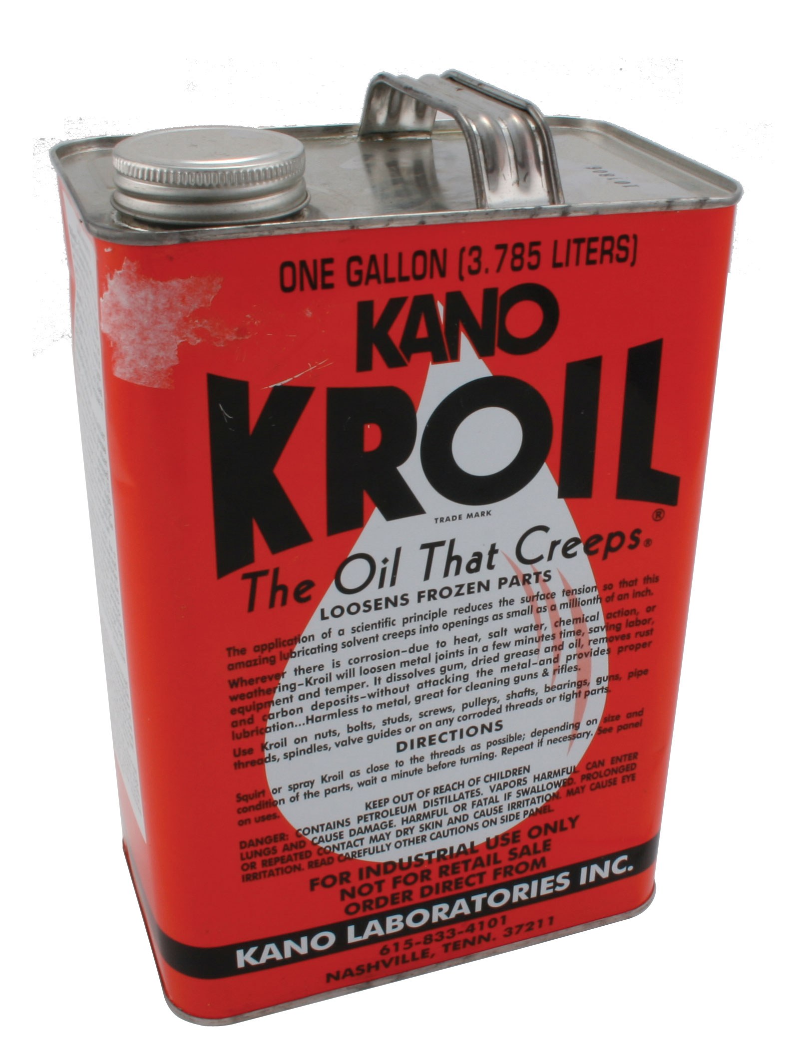 Kano Kroil-1 Aerokroil Oil Penetrating Lubricant and Bore Cleaning Solvent