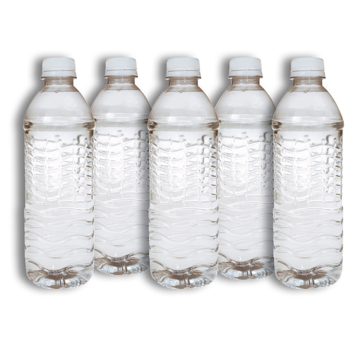 H20 Bottled Water - 16.9 oz. (.5l), 30/Case