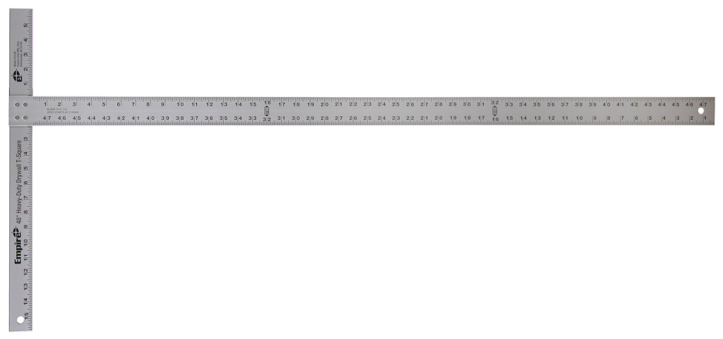 Diamond Tool: Empire 418-48 Professional Drywall T-Square with 3/16 thick