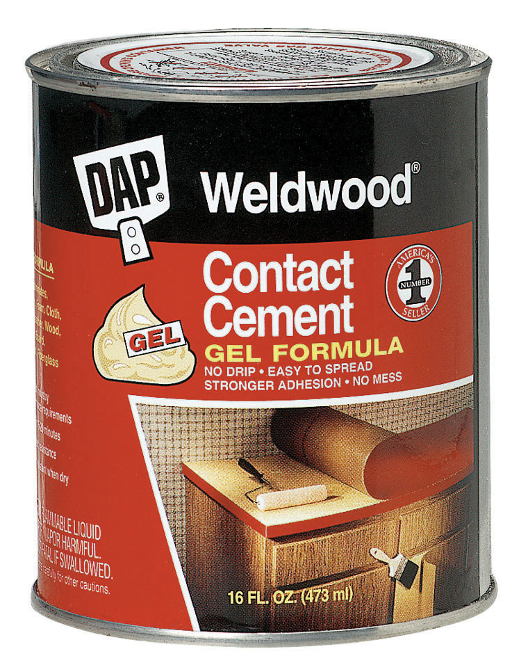 Diamond Tool: DAP 25312 Weldwood Gel Formula Contact Cement - 1 Quart