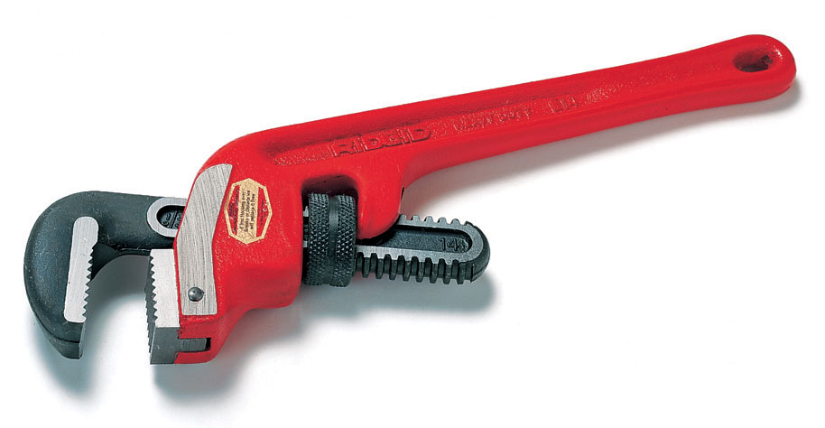 Ridgid 31070 14-Inch Heavy-Duty End Pipe Wrench with 2 pipe capacity 