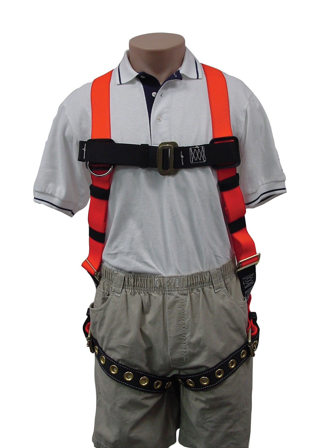 3M 1050-L-XL Feather Harness - L-XL, Single D-Ring, Tongue Buckle Legs