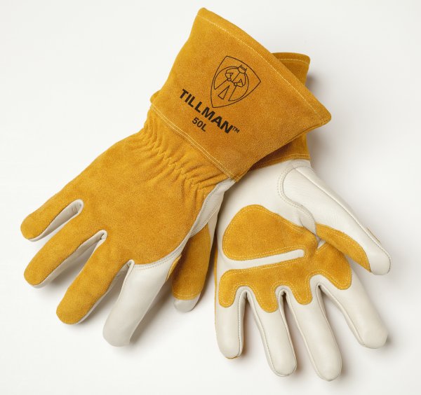 Tillman 50L MIG Welding Gloves - L, Cowhide