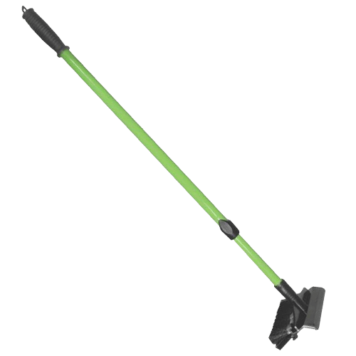 Snow Broom with Wide Blade - Extendable to 48" Long for Larger Vehicles